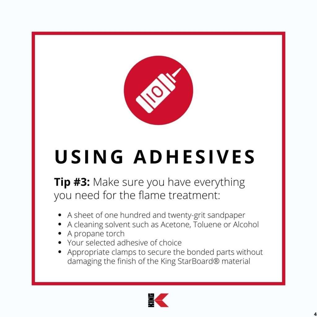 Using Adhesives 3