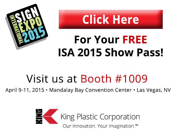 FREE ISA 2015 Pass Banner Ad