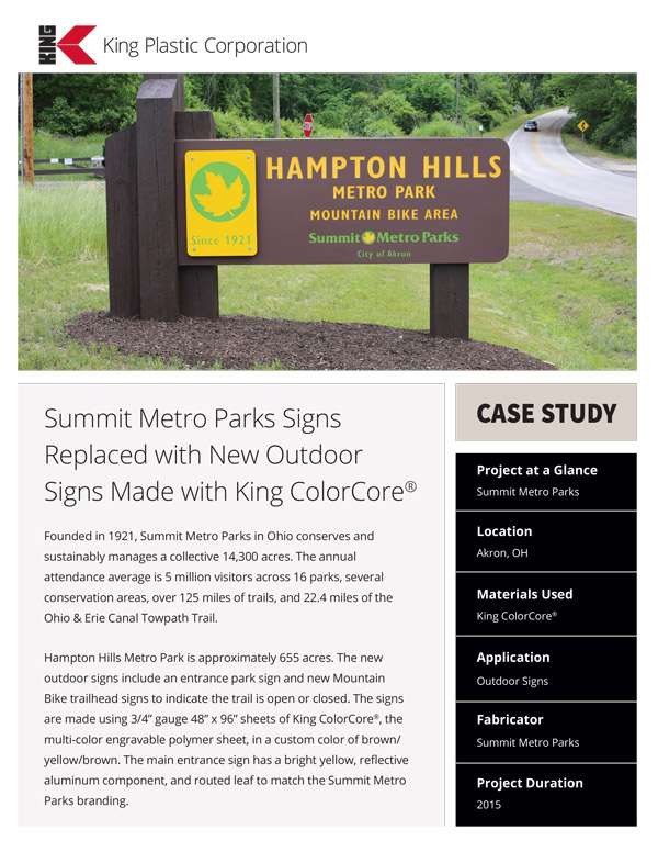 Summit Metro Parks Case Study